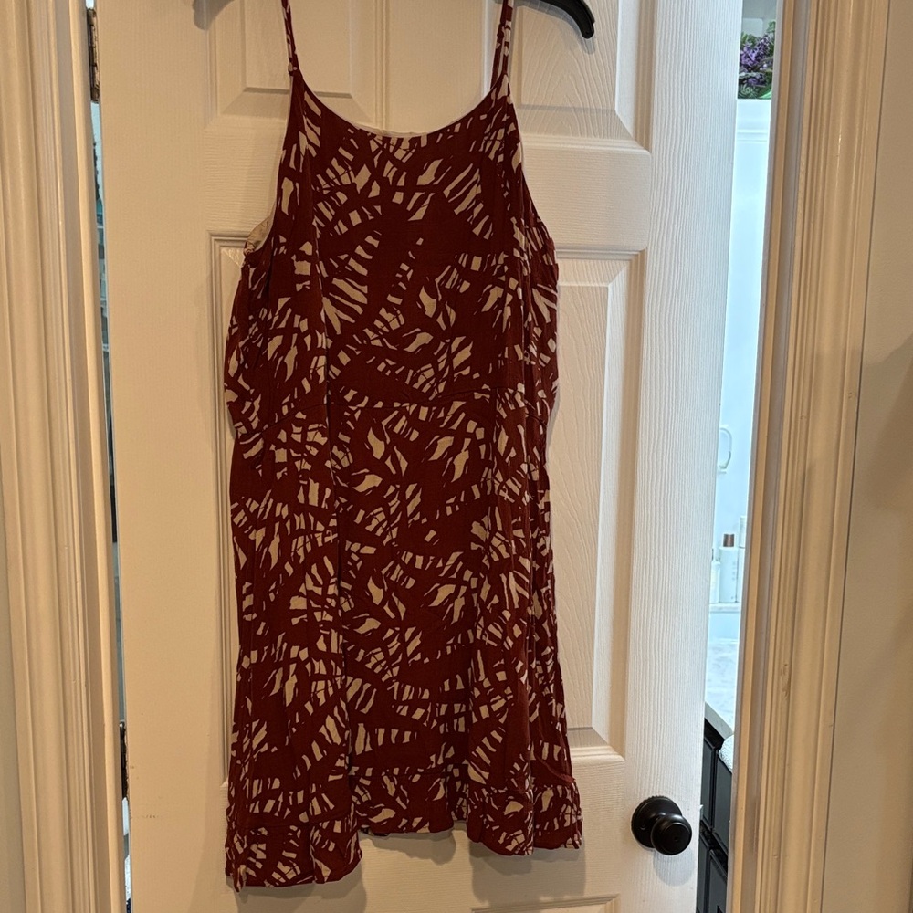 Nine West Brown and Tan Short Dress